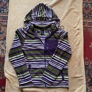 Original Use Unisex Fleece Hooded Jacket S Utility Full-Zip